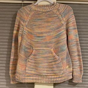 Chloe pastel thick knit cotton sweater Girls size 14 (fits like women’s XS)